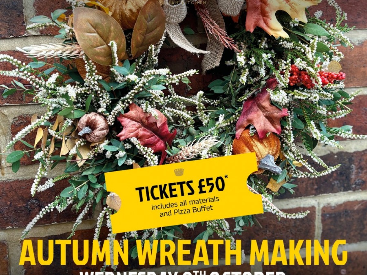 Autumn Wreath Making at Ponti's Autumn Wreath Making at Ponti's