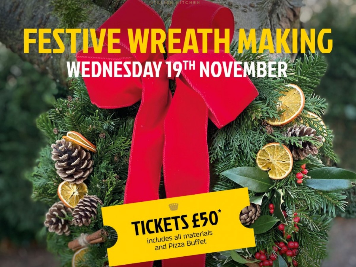 Festive Wreath Making at Ponti's Festive Wreath Making at Ponti's
