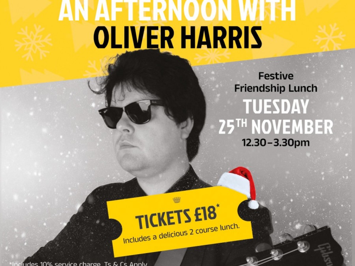Festive Friendship Lunch - An Afternoon with Oliver Harris 