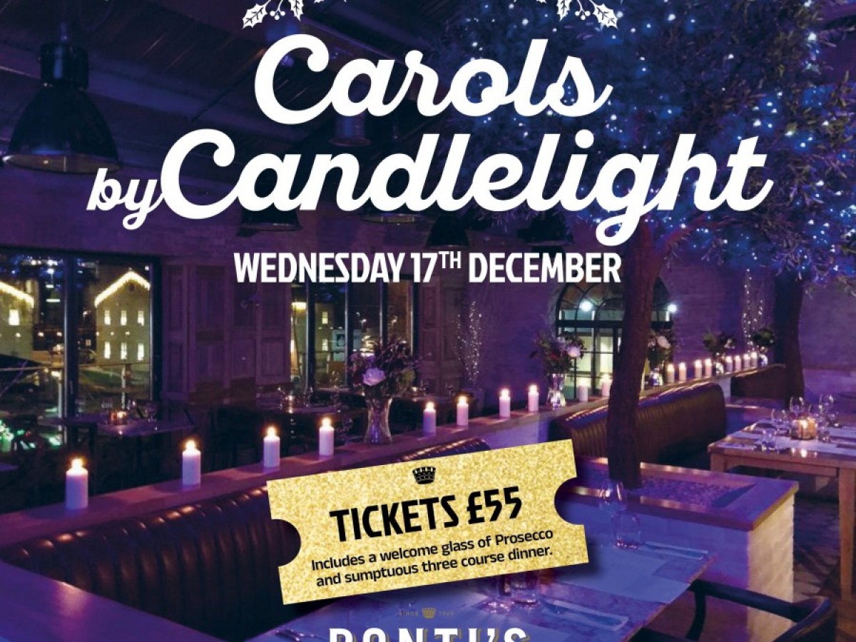 Carols by Candlelight at Ponti's Italian Kitchen