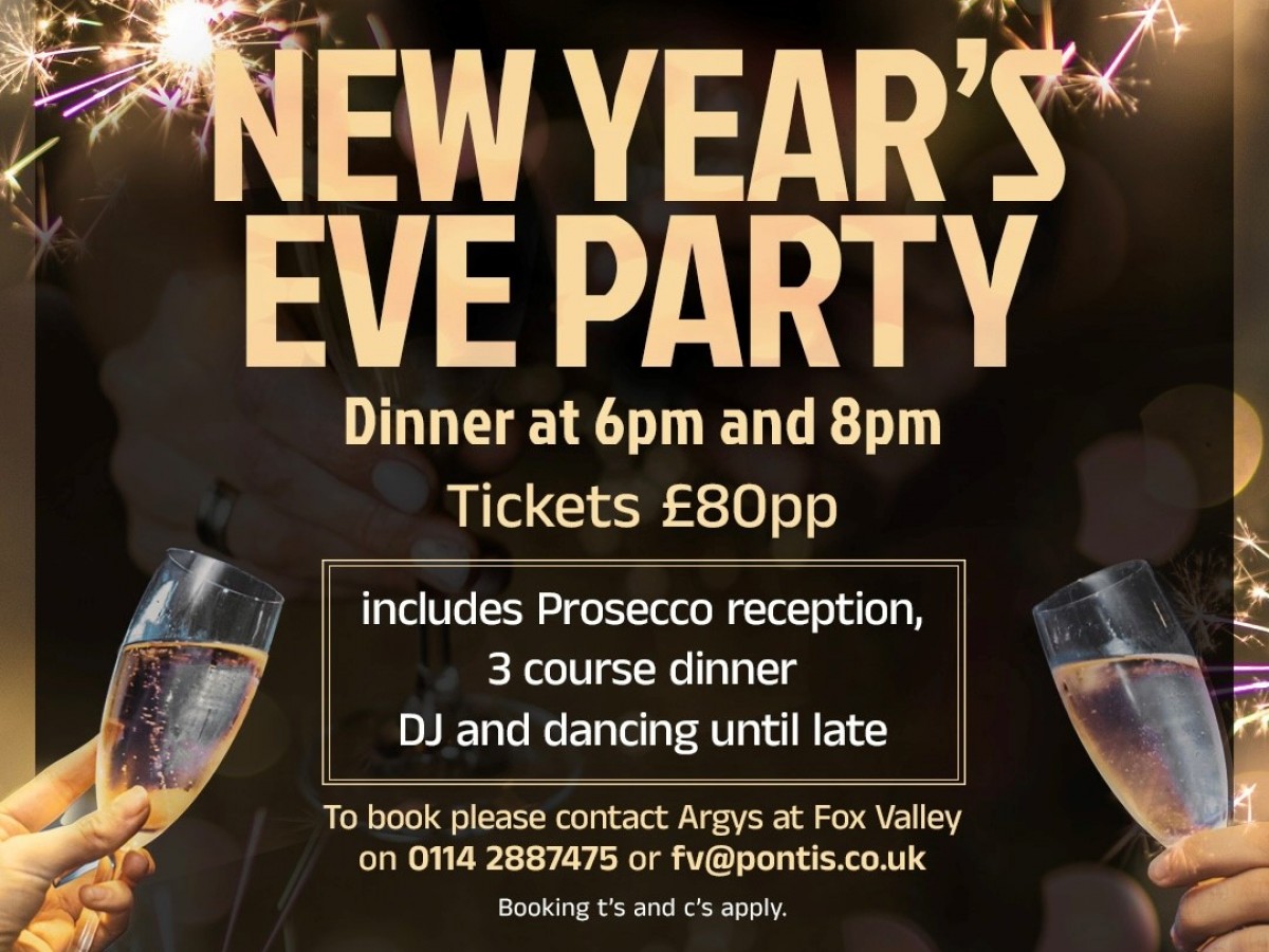 New Years Eve Party at Ponti's Italian Kitchen 