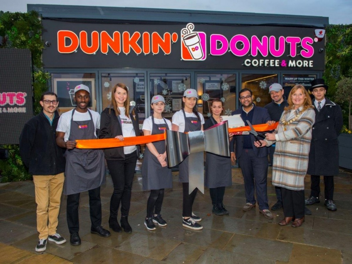 Dunkin Donuts opens first Sheffield store at Fox Valley 