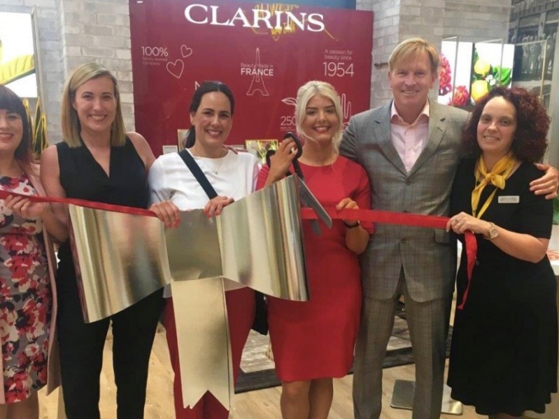 Clarins opens new concession at Sandersons Department Store 
