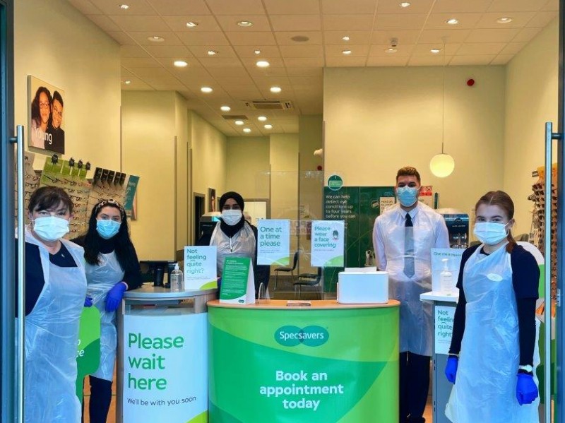 £30k store investment revealed as Specsavers Fox Valley remains open with safety in sight