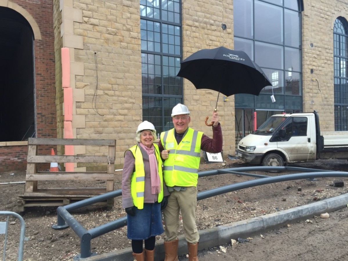 Link to the past as new town centre development nears completion