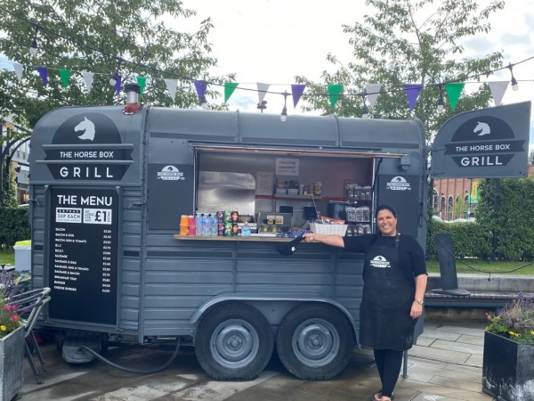 Rustic food trailer at Fox Valley undergoes a rebrand. 