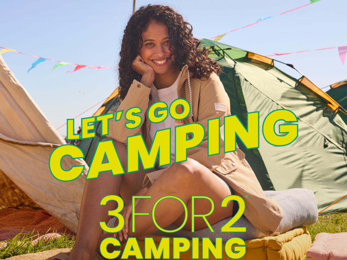 3 for 2 on camping accessories at Regatta